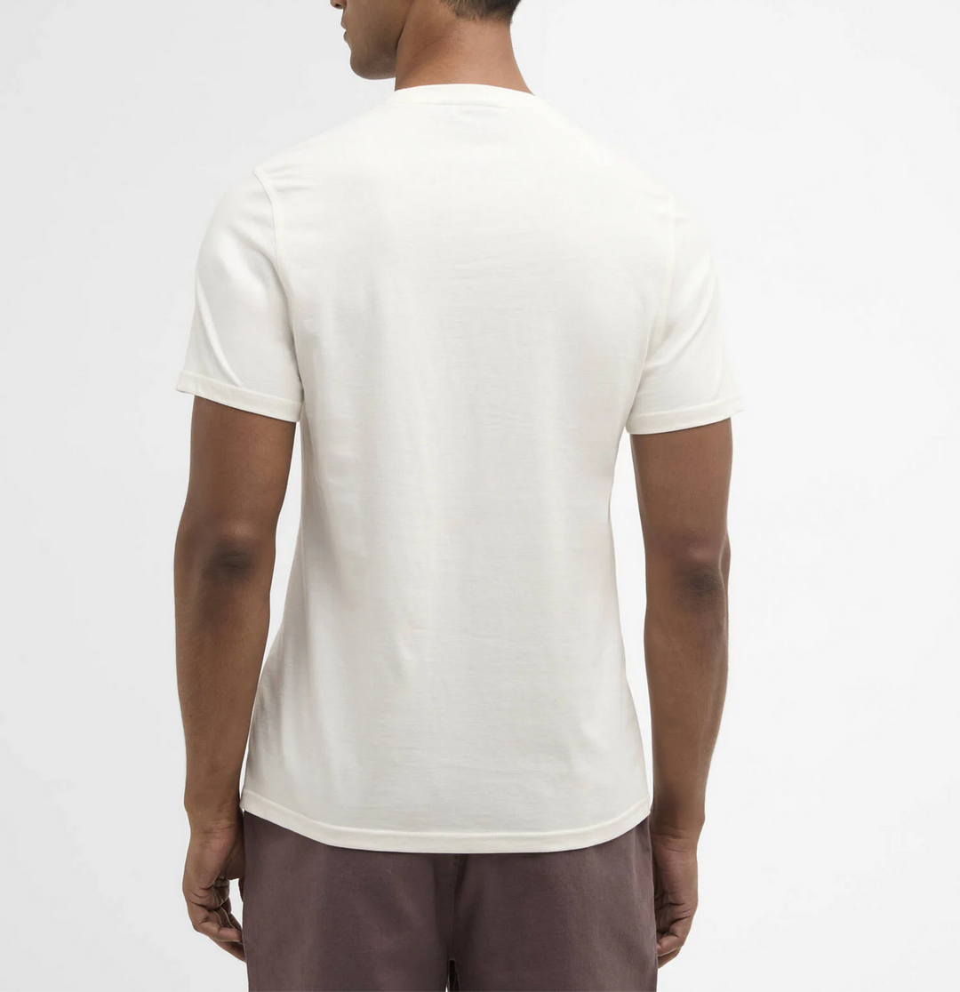 Berwick Tartan T-Shirt – T-shirt homme Whisper White