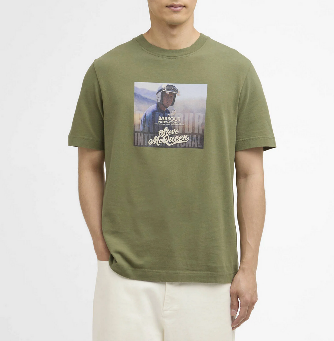 T-shirt Barbour International Walde Graphic – Olive