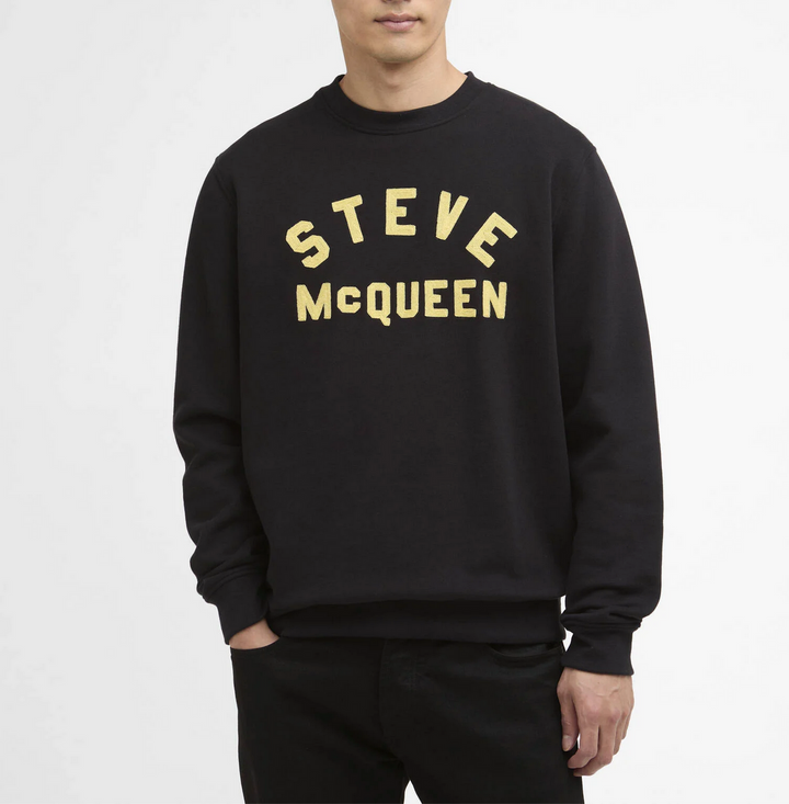 Sweatshirt Barbour International Chainstitch – Noir
