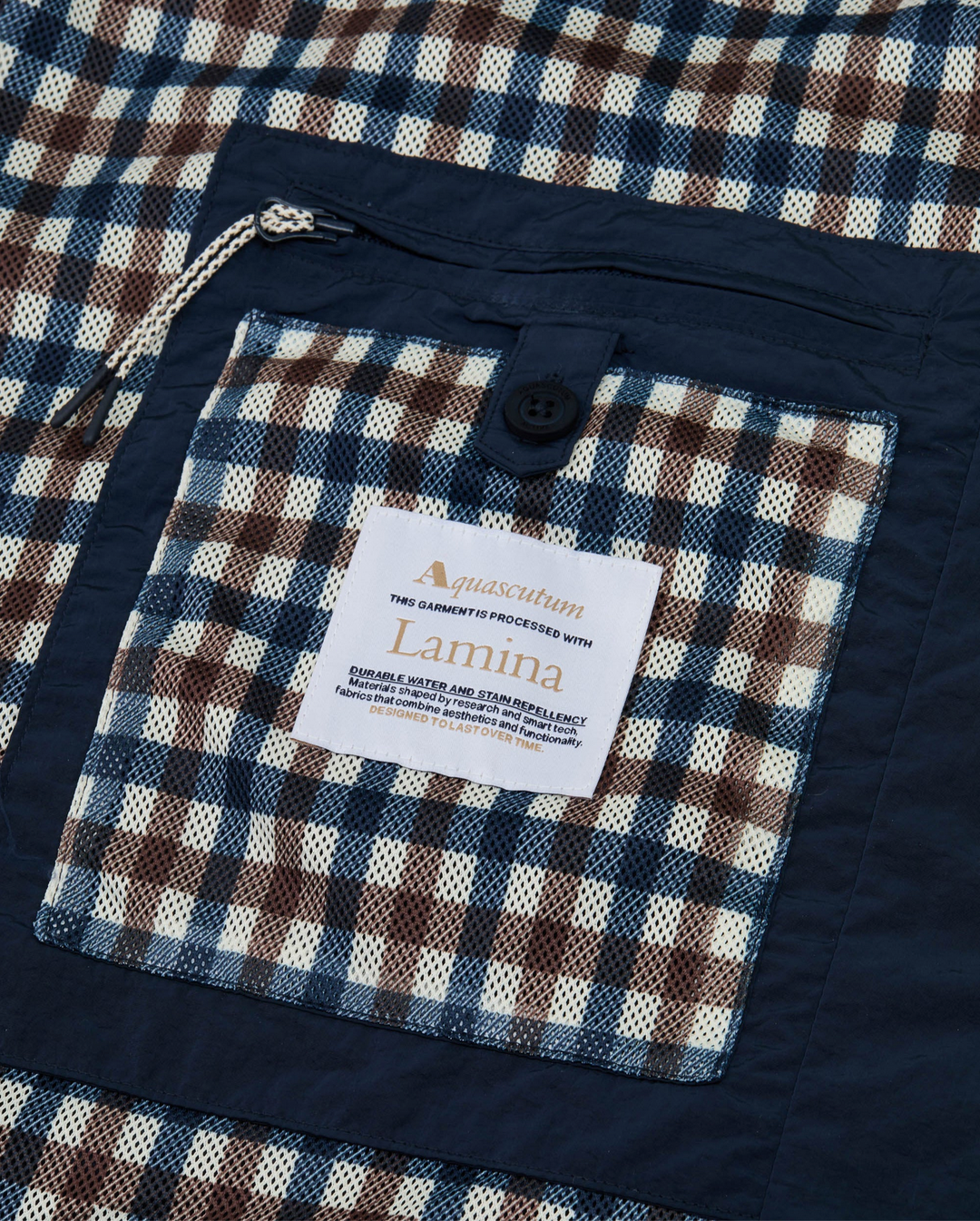Veste Technique Aquascutum Active Lamina Hooded – Blue