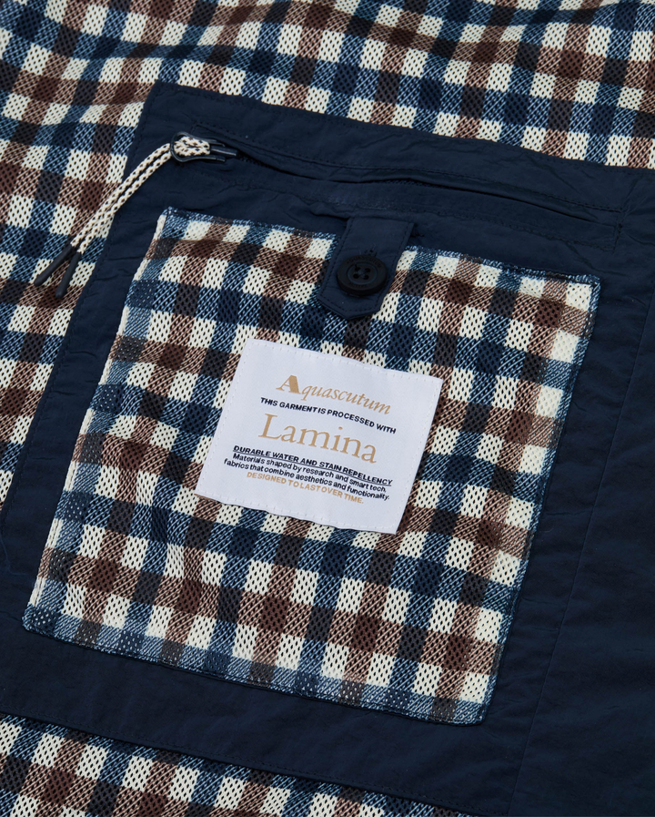 Veste Technique Aquascutum Active Lamina Hooded – Blue