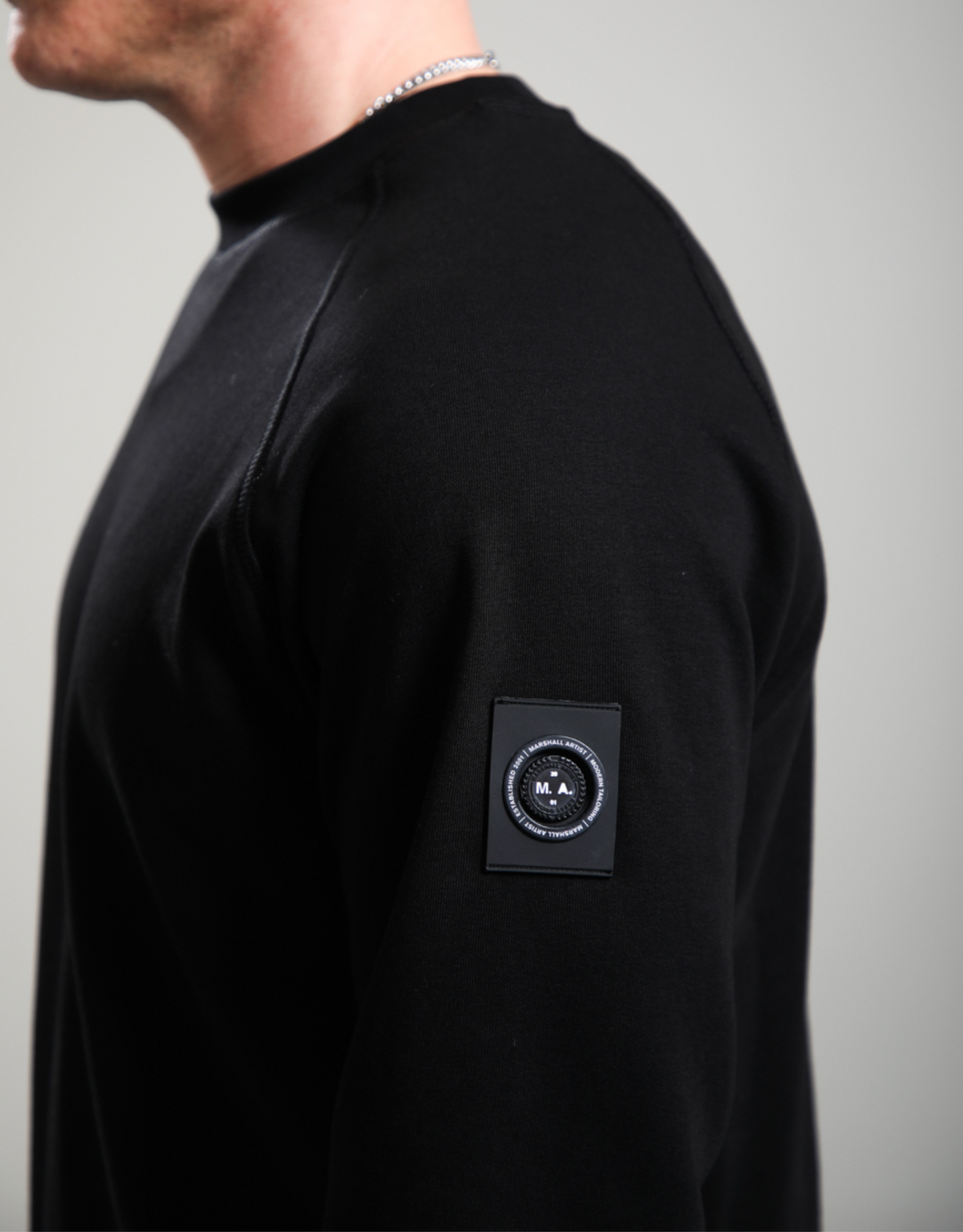Sweatshirt Marshall Artist Siren Crewneck – Black