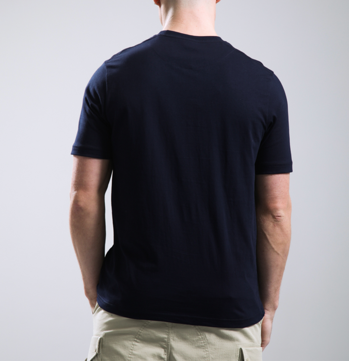T-shirt Marshall Artist Seafield Logo – Navy