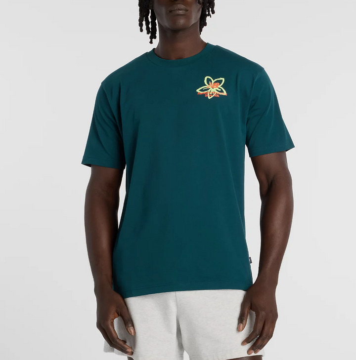 T-shirt New Balance Boston City Run – Green
