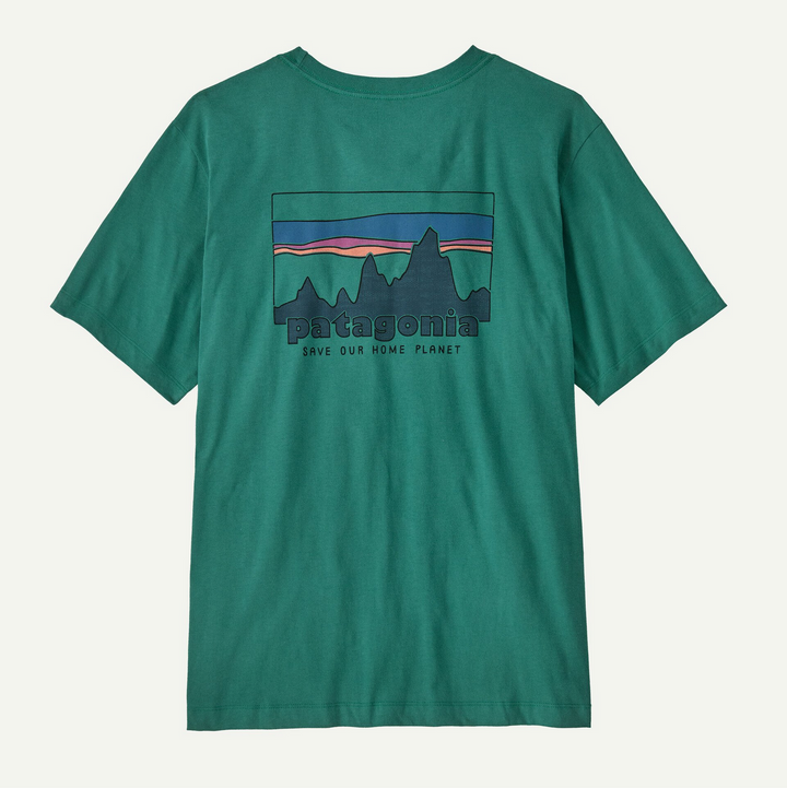 T-shirt Patagonia ‘73 Skyline – Gem Green