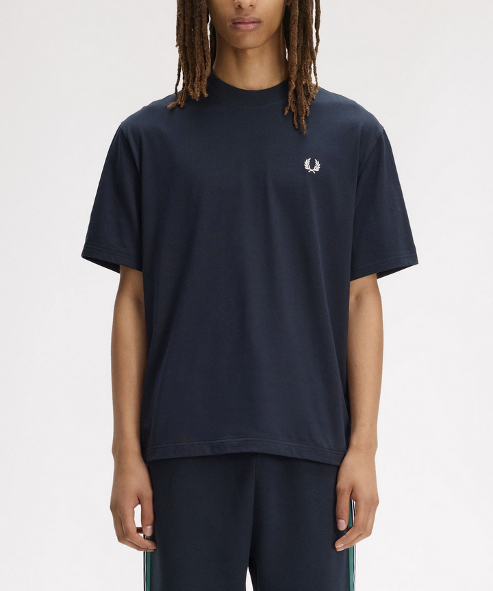 T-shirt Fred Perry Back Print – Navy