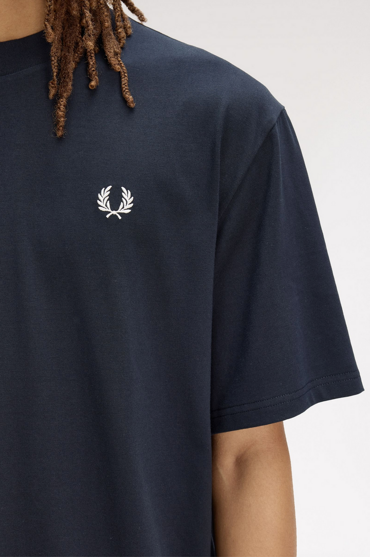 T-shirt Fred Perry Back Print – Navy
