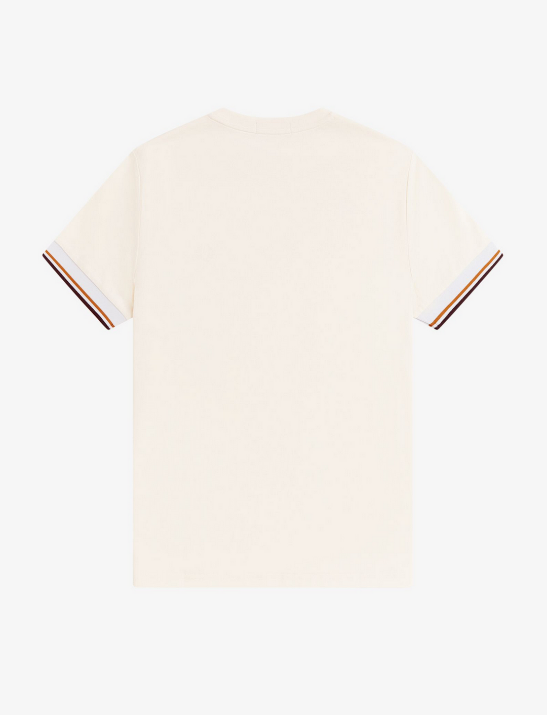Twin tipped cuff t-shirt - ecru