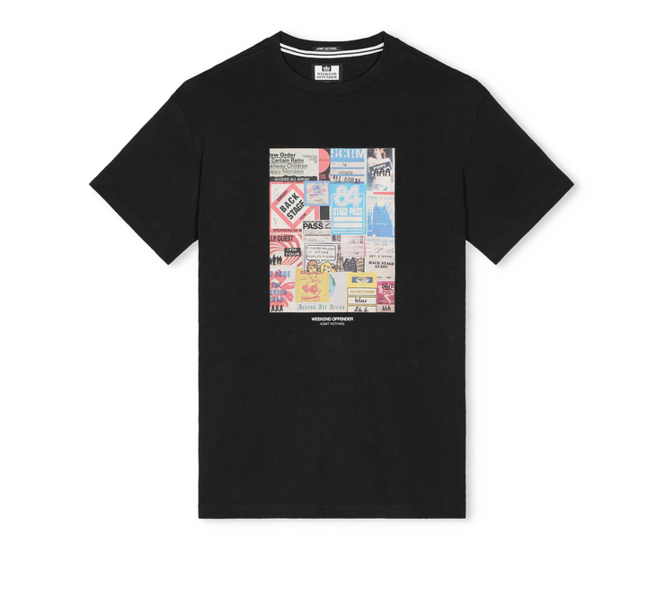 T-shirt Passes - Black