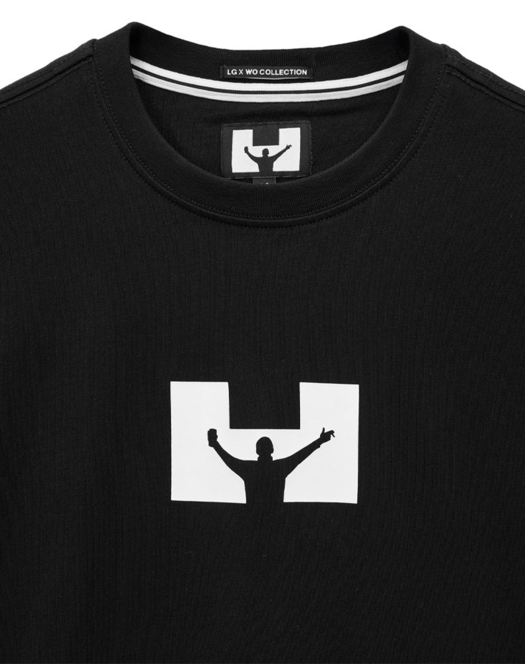 Gascoigne T-shirt X Leo Greg - black