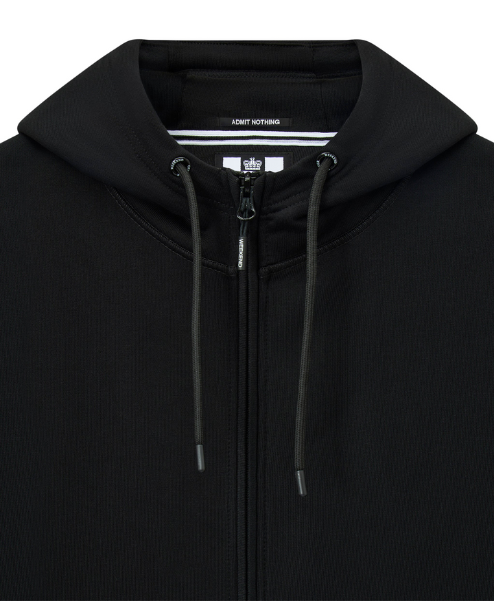 Sweat zippé Weekend Offender Winton Hoodie – Black