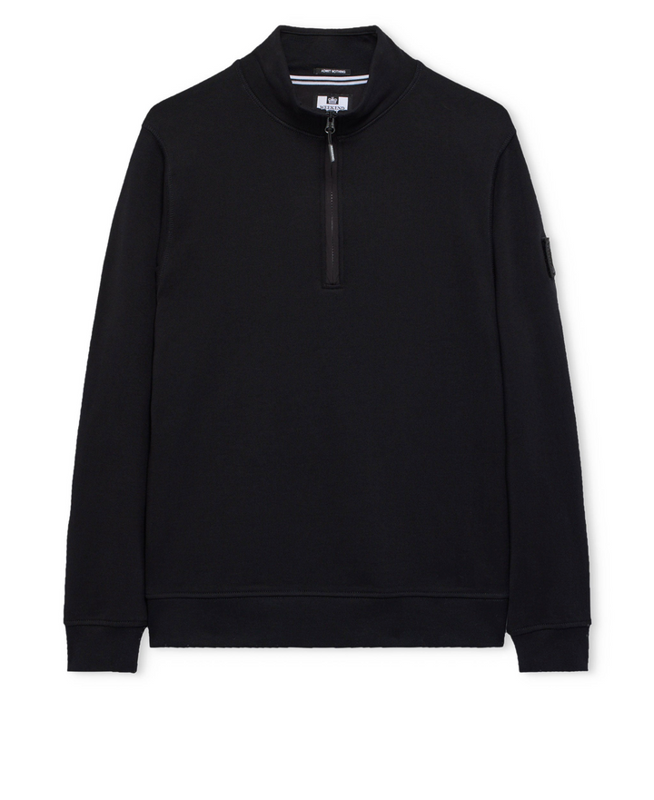Sweat Weekend Offender Kraviz Quarter Zip – Black