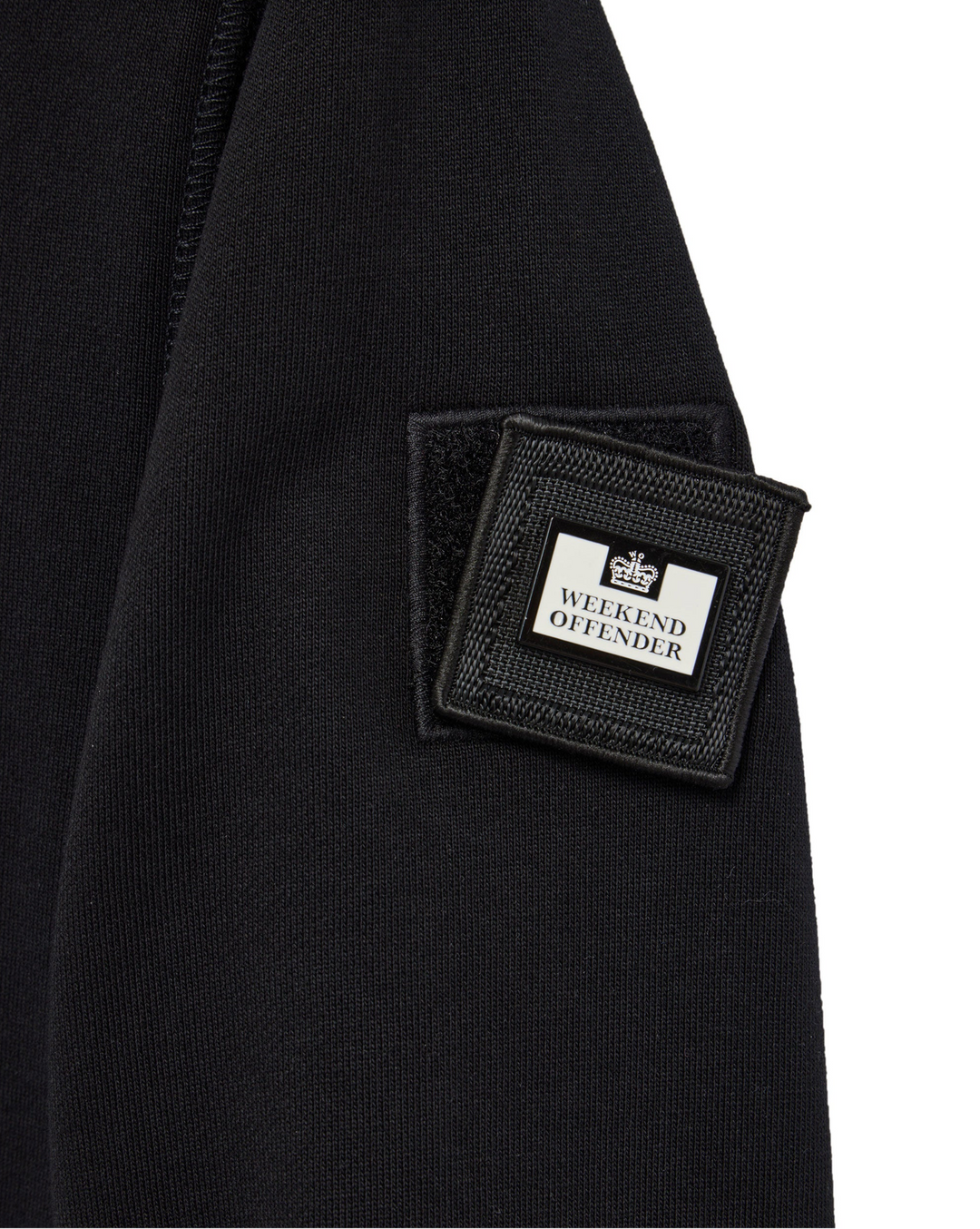Sweat Weekend Offender Kraviz Quarter Zip – Black