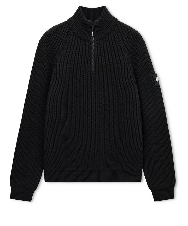 Pull Weekend Offender Snetterton Quarter Zip – Black