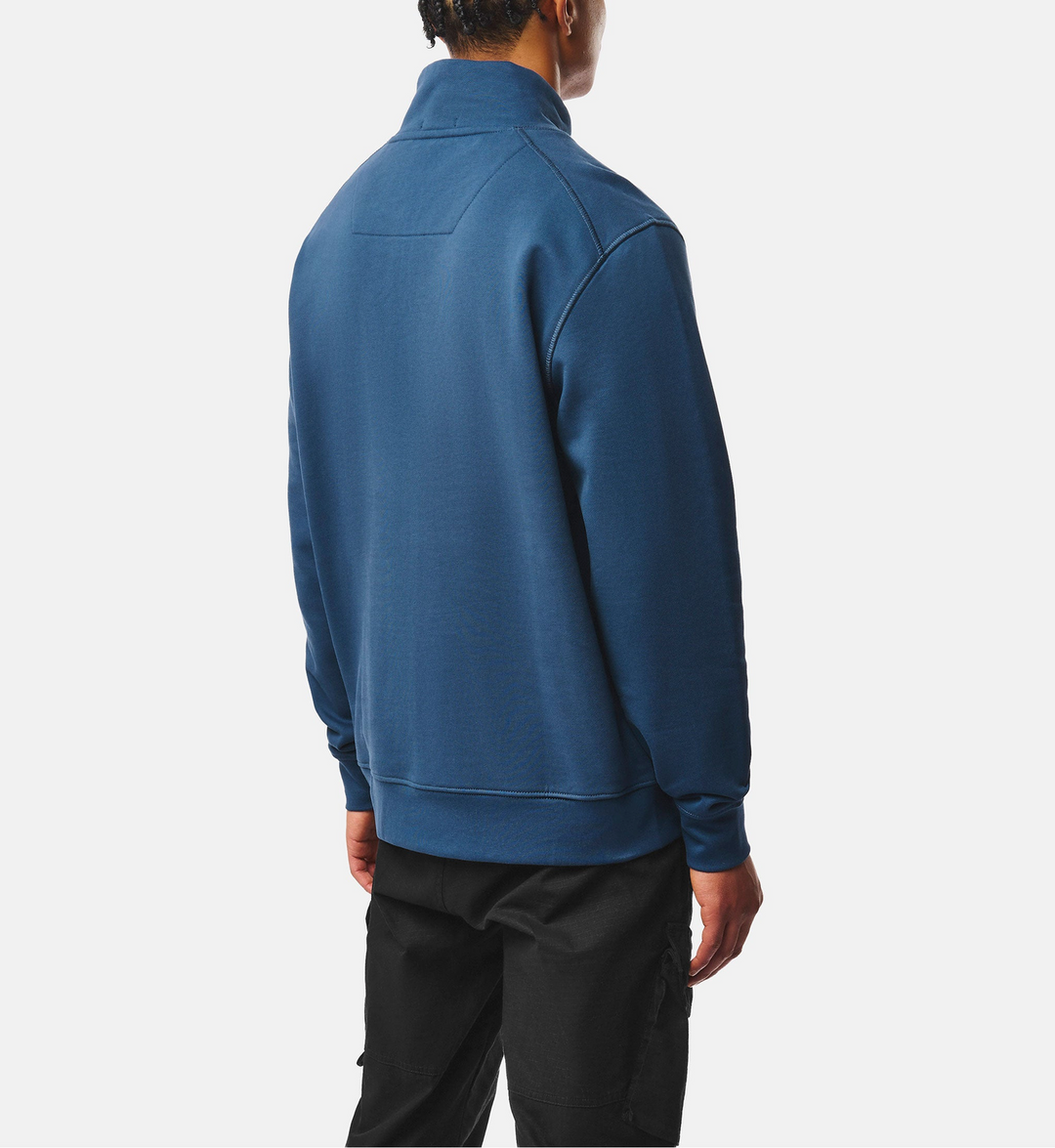 Sweat Weekend Offender Kraviz Quarter Zip – Lagoon Blue