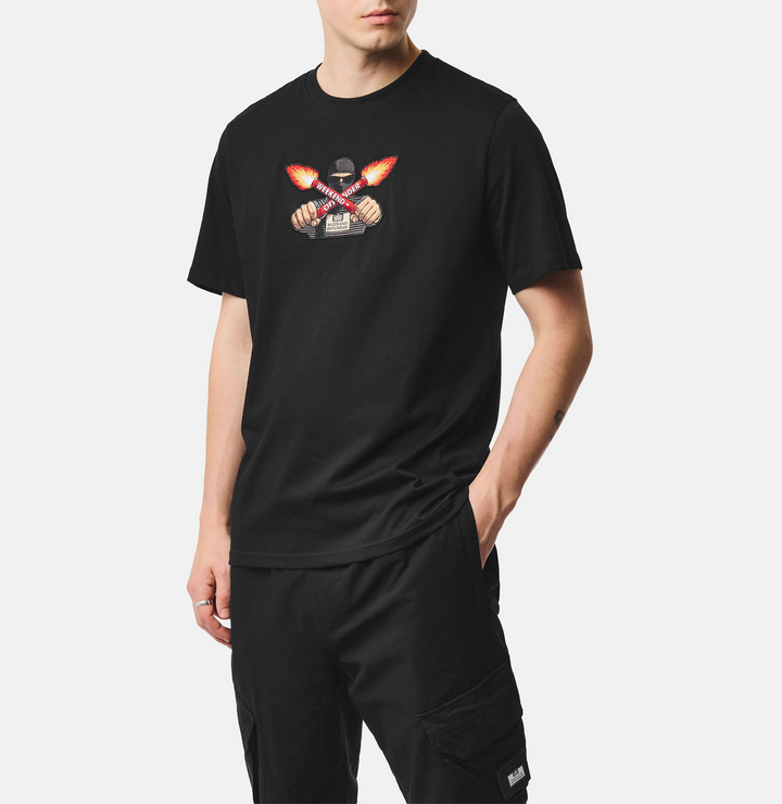 T-shirt Weekend Offender Fulgar Graphic – Black