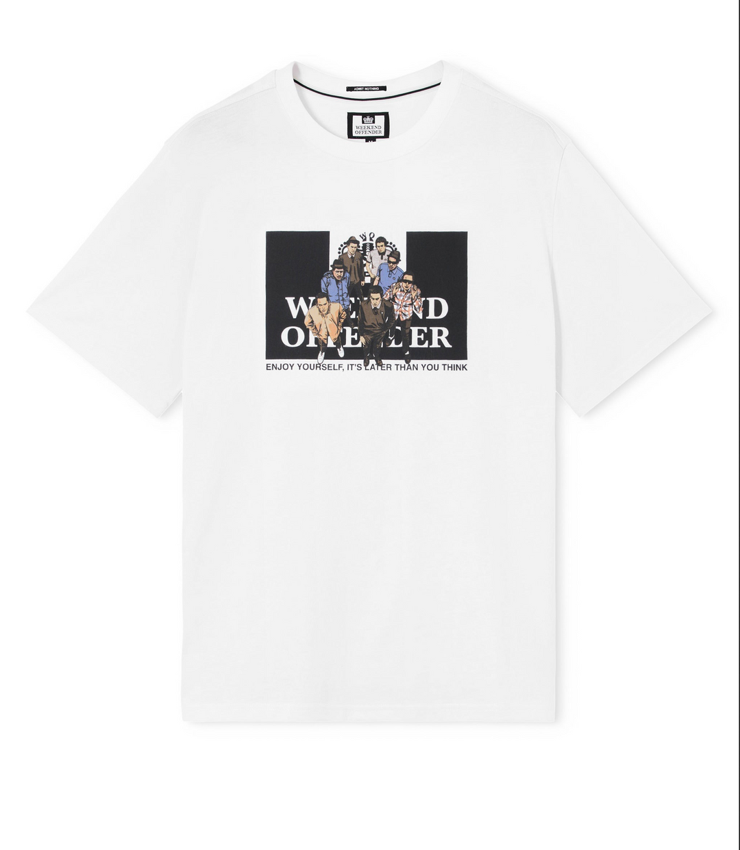 T-shirt Weekend Offender Aka Graphic – White