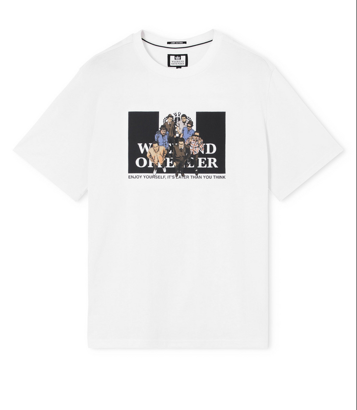 T-shirt Weekend Offender Aka Graphic – White