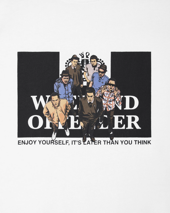 T-shirt Weekend Offender Aka Graphic – White
