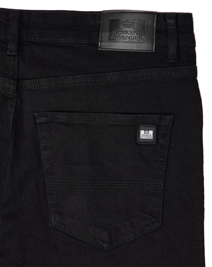 Jean Weekend Offender 444 Tapered – Black Denim