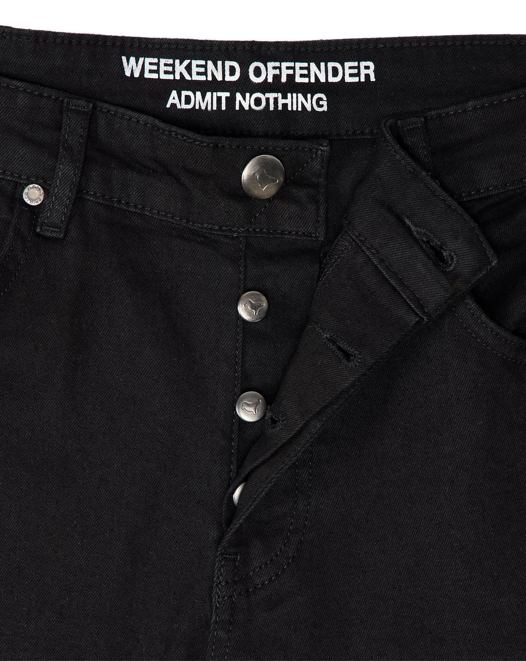 Jean Weekend Offender 444 Tapered – Black Denim