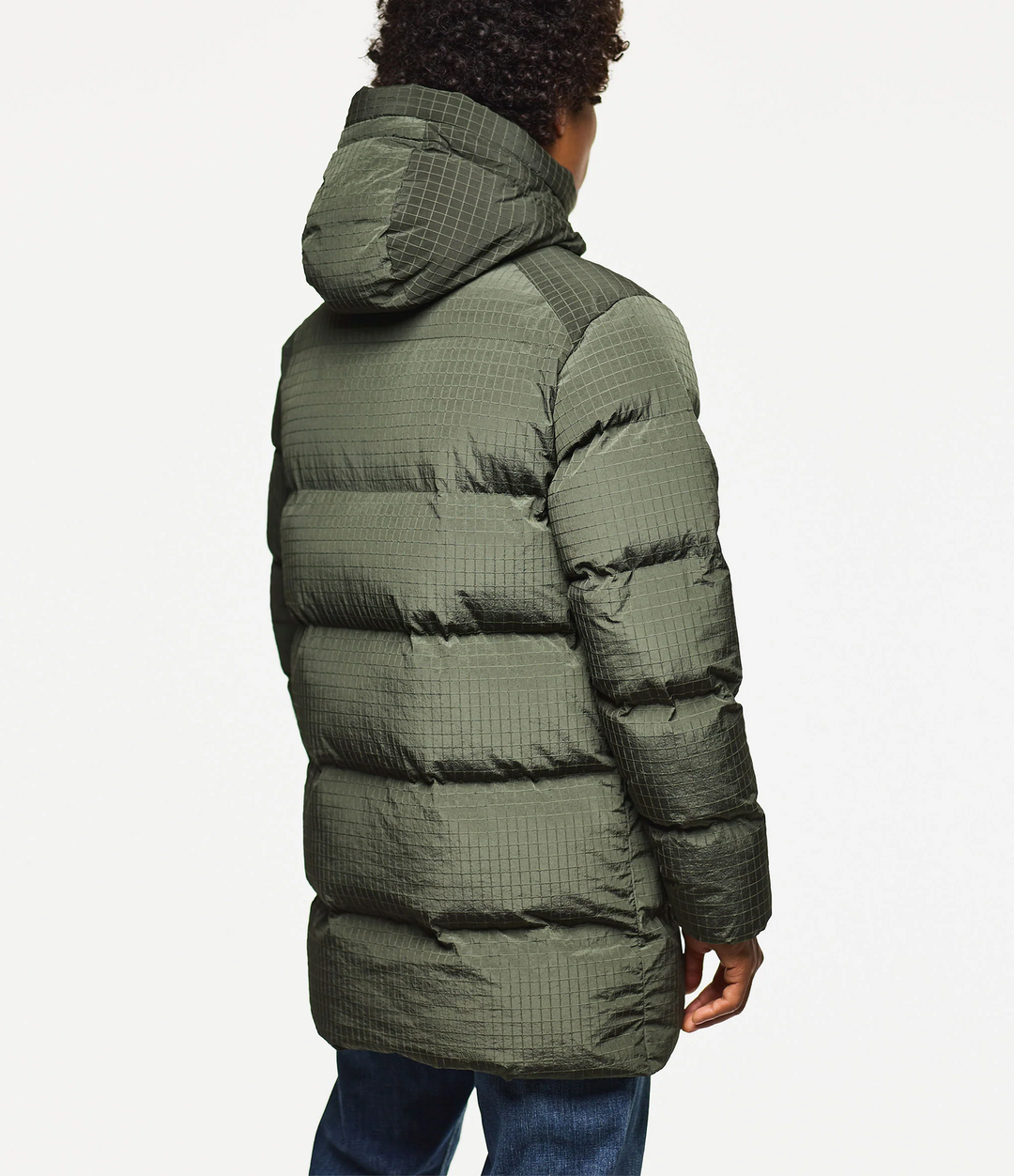 Parka Weekend Offender Lombardo Longline PrimaLoft – Black Forest Green