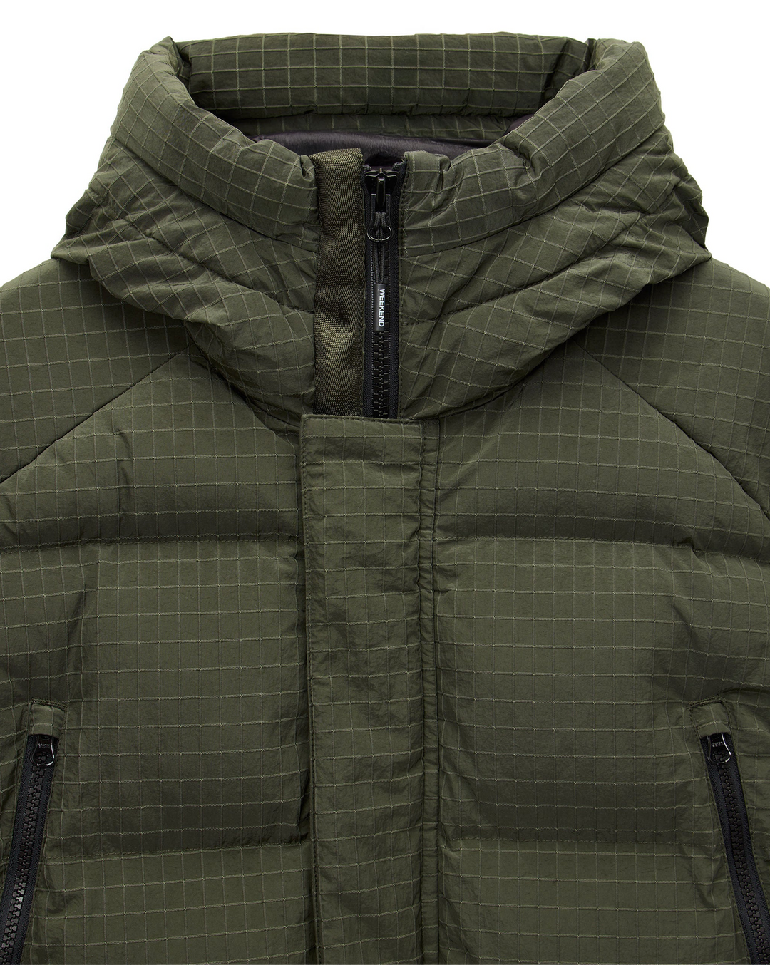 Parka Weekend Offender Lombardo Longline PrimaLoft – Black Forest Green