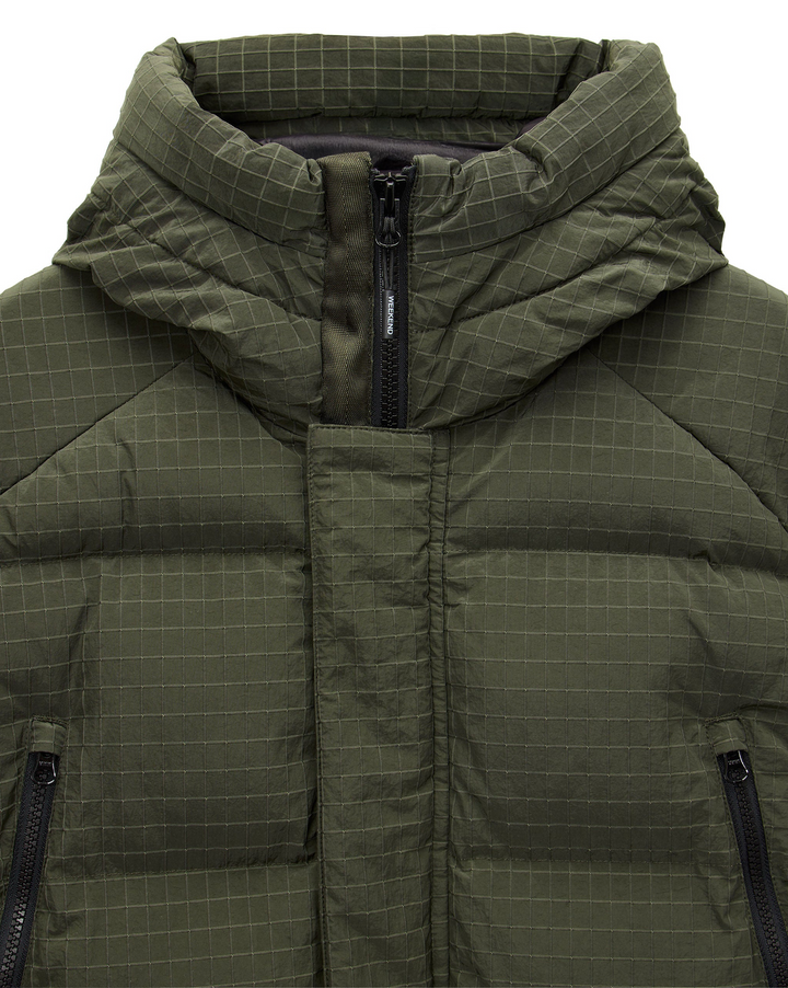 Parka Weekend Offender Lombardo Longline PrimaLoft – Black Forest Green