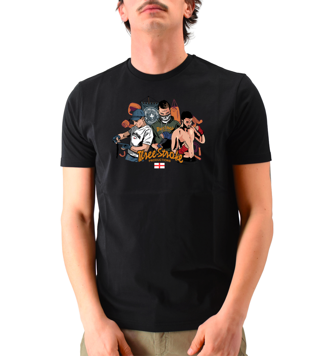 Three Stroke 022 AW26 Fight Club – Black