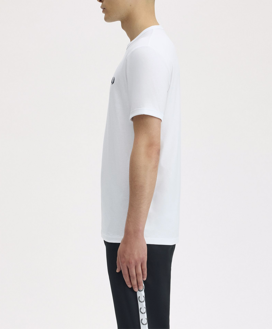 Fred Perry Ringer T-Shirt – White