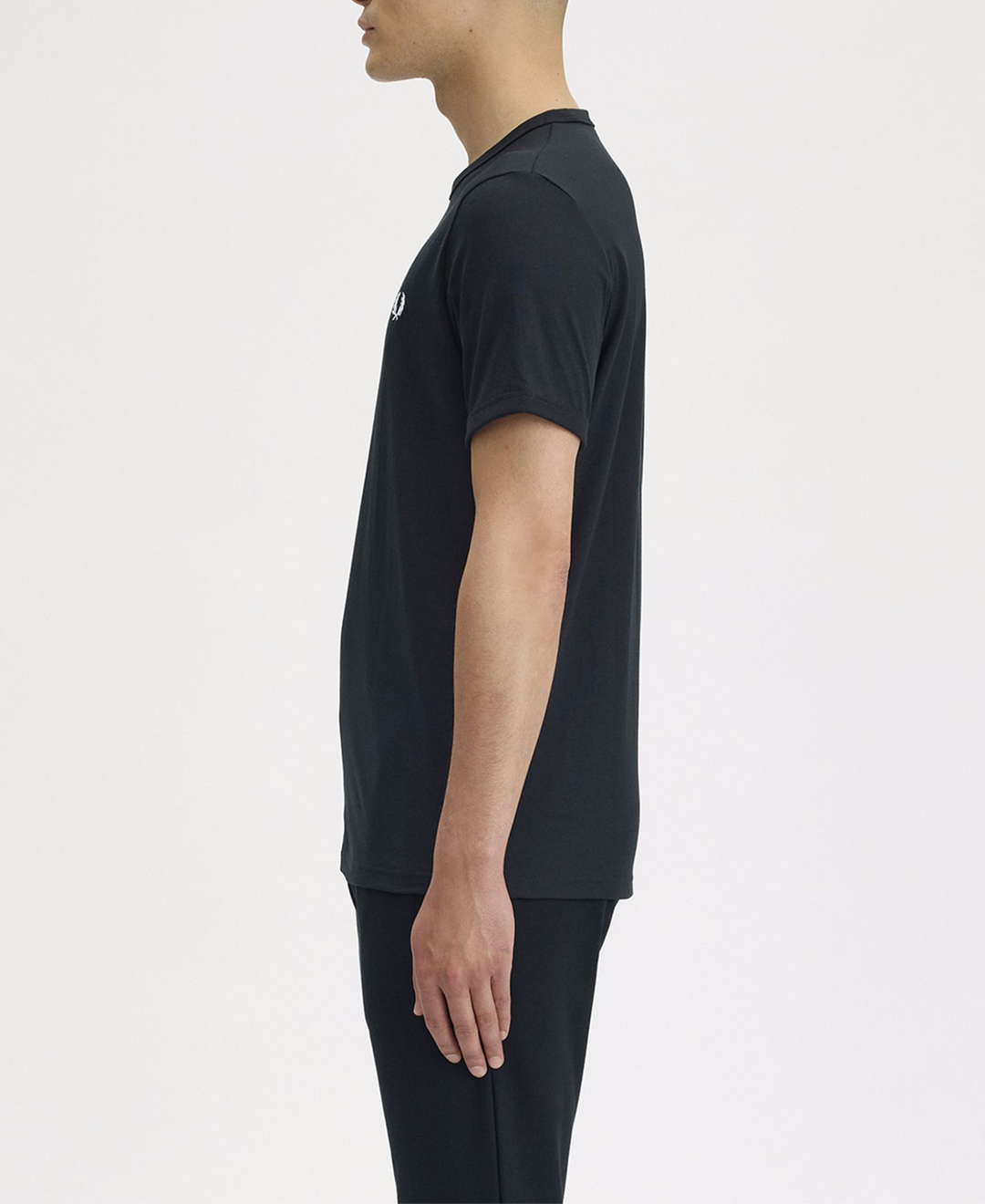 Fred Perry Ringer T-Shirt – Black