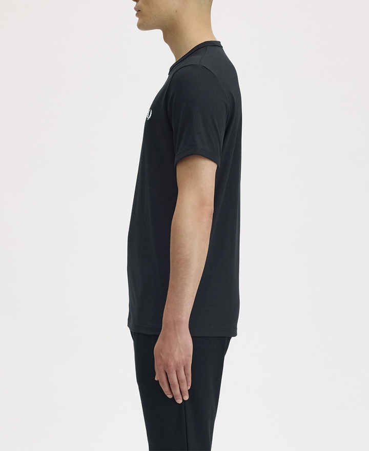 Fred Perry Ringer T-Shirt – Black