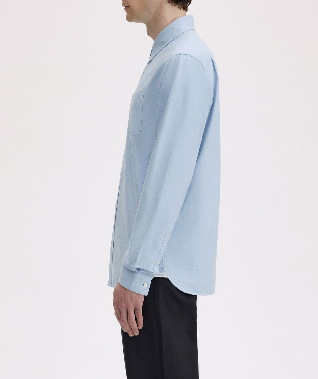 Fred Perry Oxford Shirt – Light Smoke