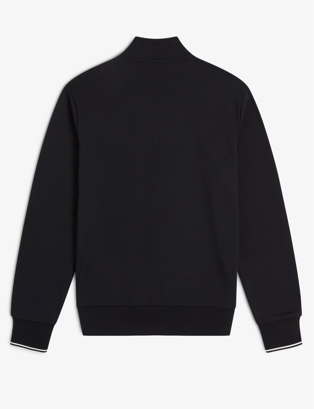 Fred Perry Half Zip Sweatshirt – Black