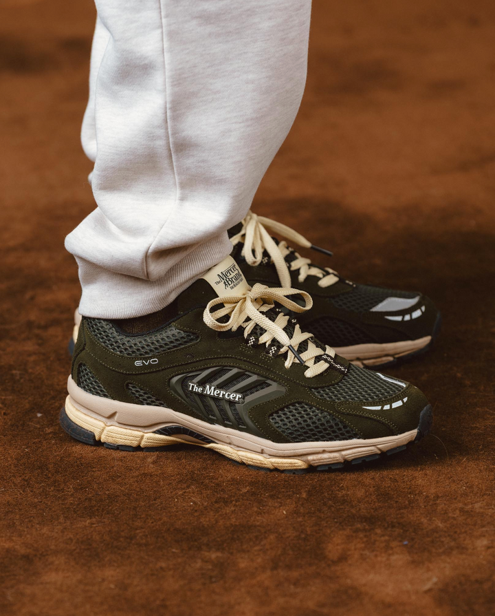 The Mercer Brand The Re-Run EVO Nubuck – Army Green