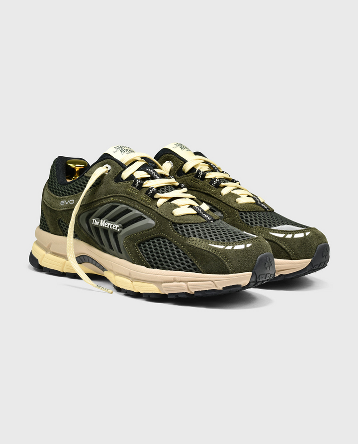 The Mercer Brand The Re-Run EVO Nubuck – Army Green