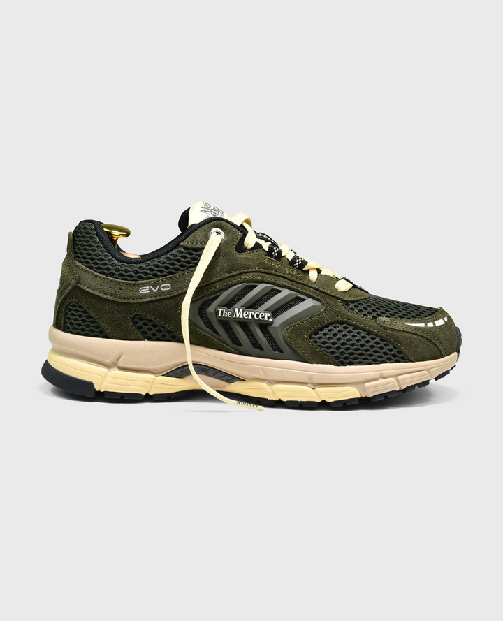 The Mercer Brand The Re-Run EVO Nubuck – Army Green