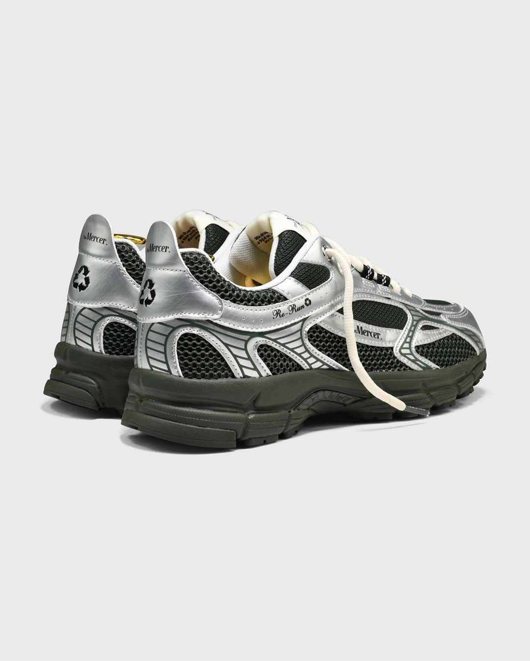 The Mercer Brand The Re-Run Scratched – Army Green