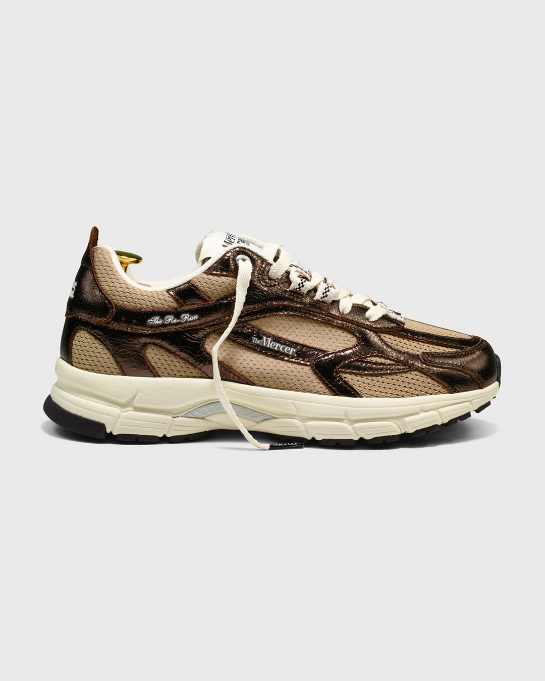 The Mercer Brand The Re-Run Cracked – Brown