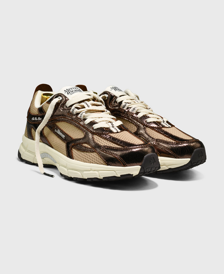 The Mercer Brand The Re-Run Cracked – Brown