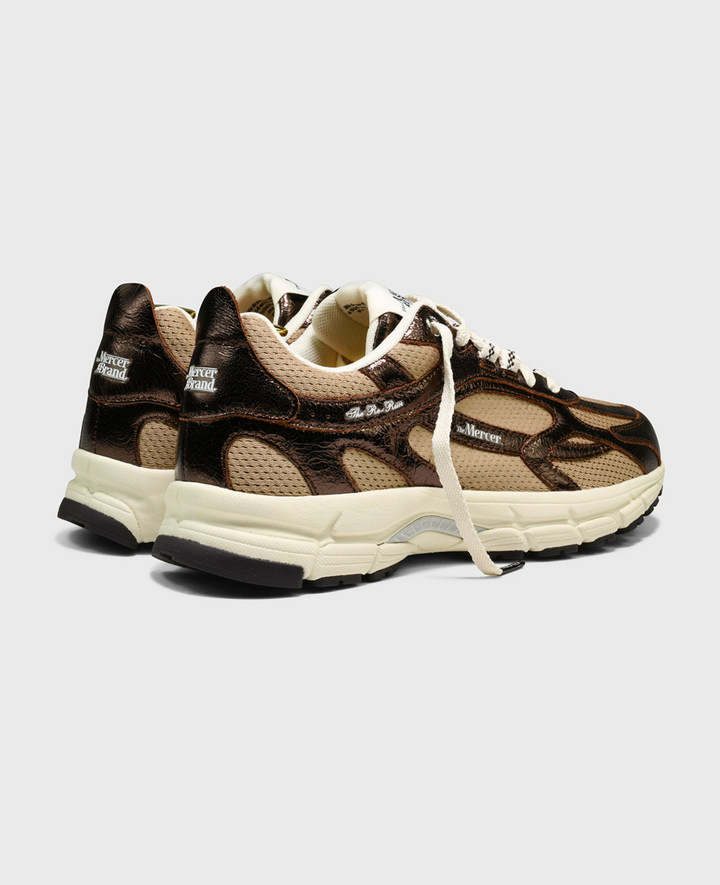 The Mercer Brand The Re-Run Cracked – Brown