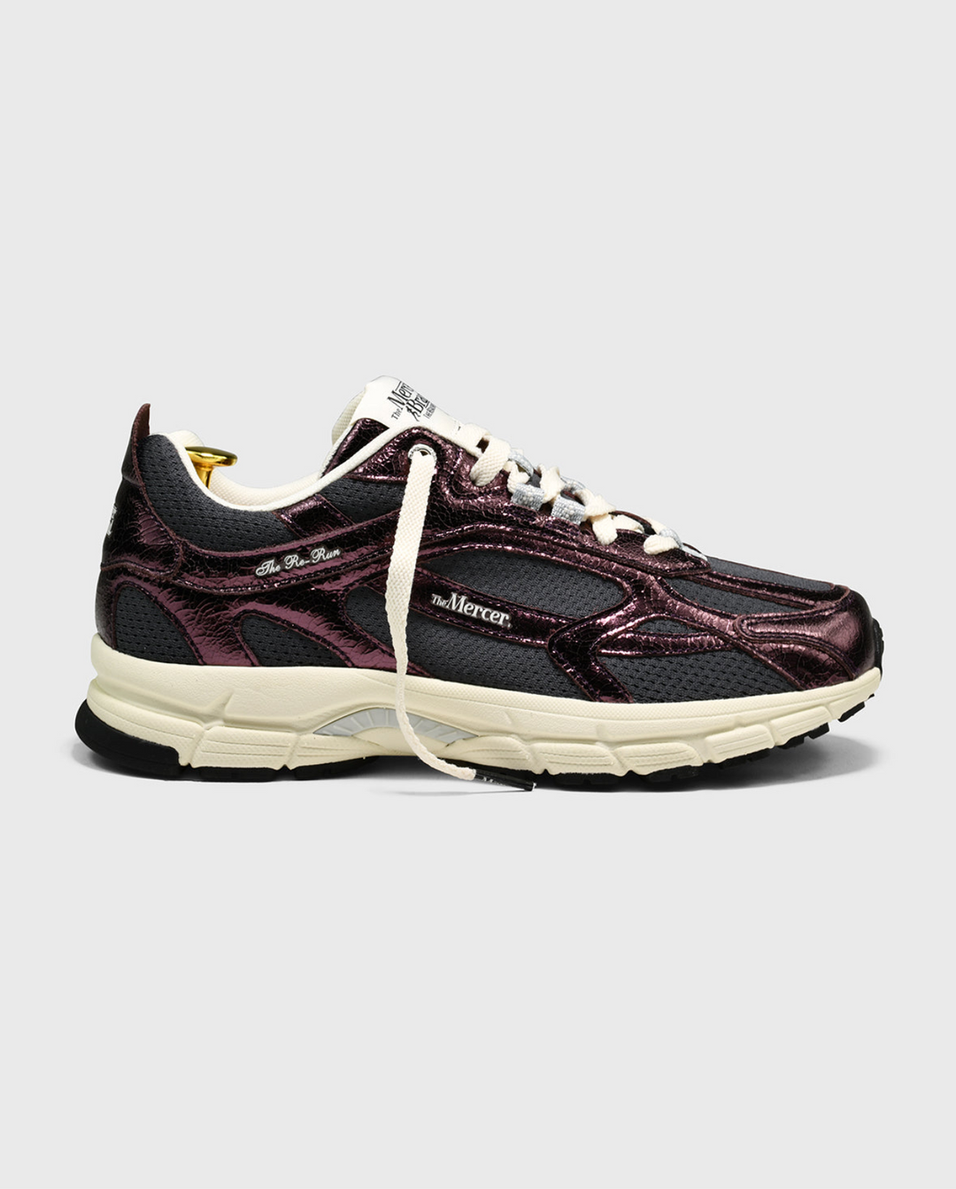 The Mercer Brand The Re-Run Cracked – Dark Red