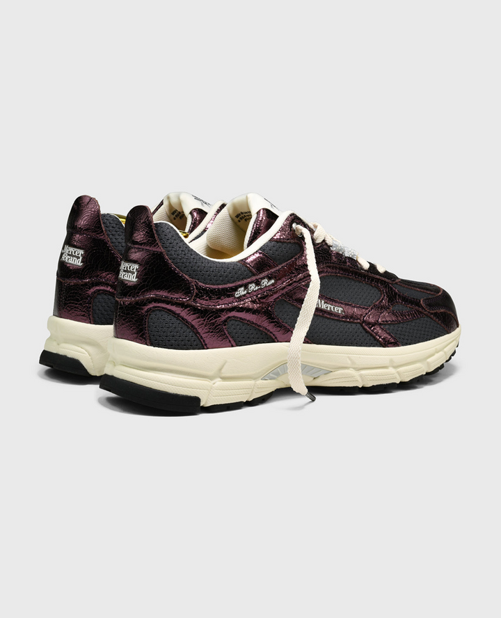 The Mercer Brand The Re-Run Cracked – Dark Red