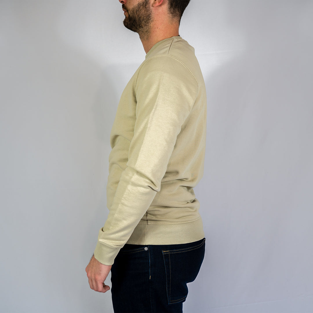 Crew neck sweat-shirt - grey taupe