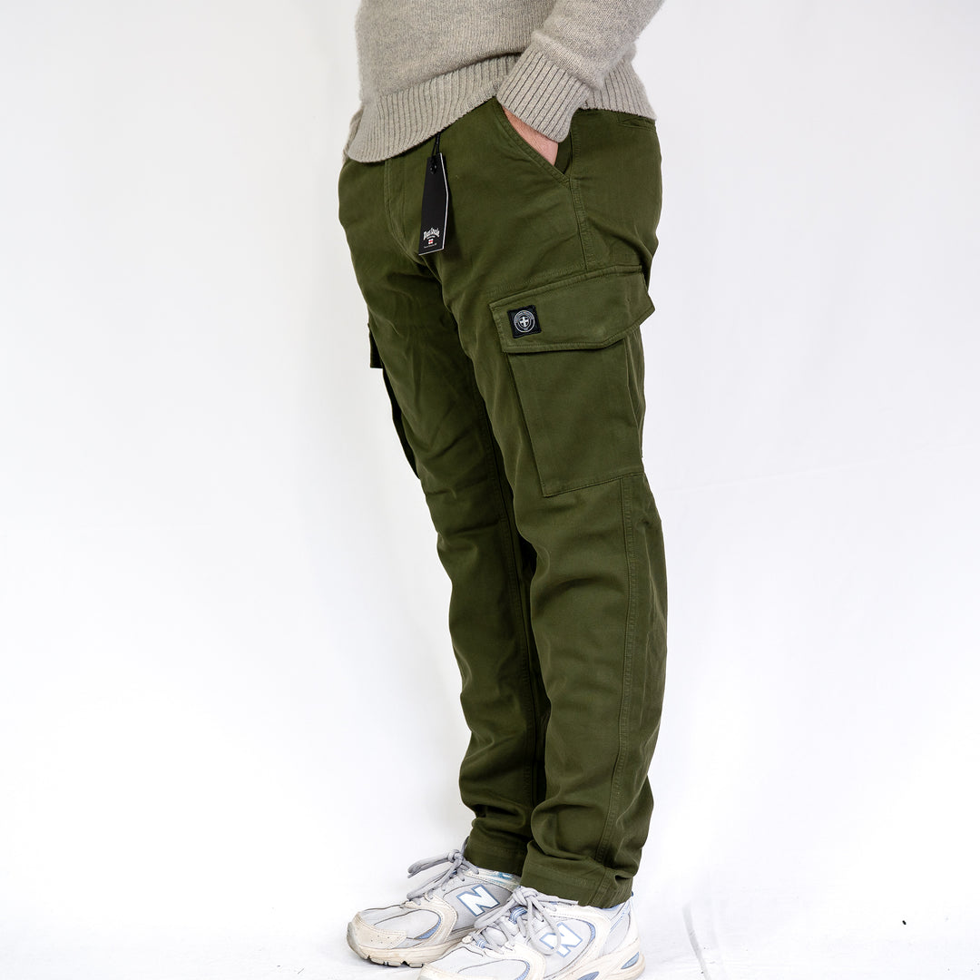 Pantalon casual Muti - Olive