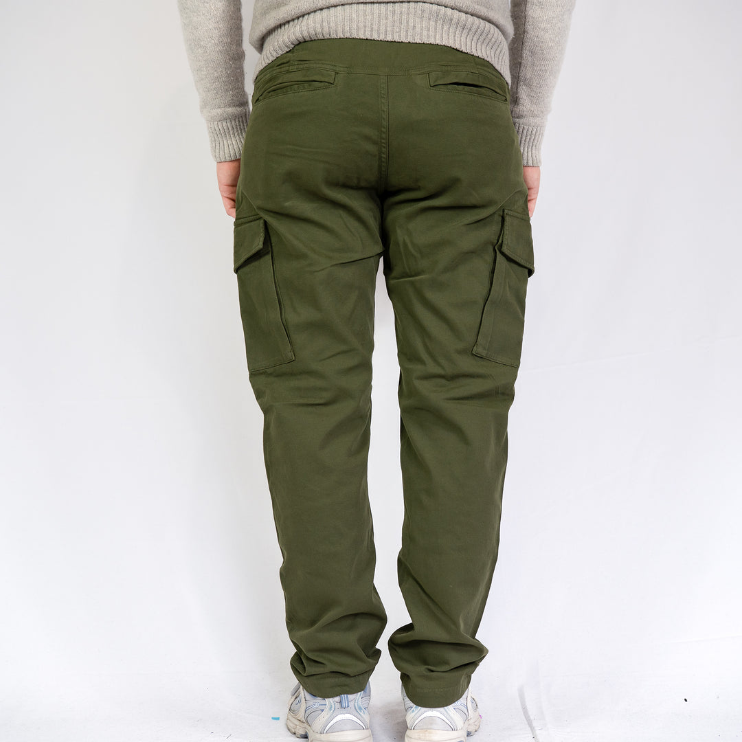 Pantalon casual Muti - Olive