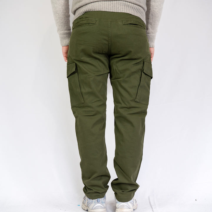 Pantalon casual Muti - Olive