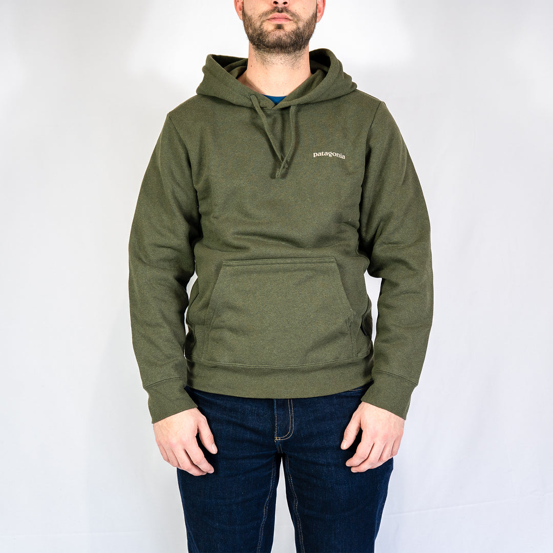 Boardshort logo Uprisal hoody - basin green