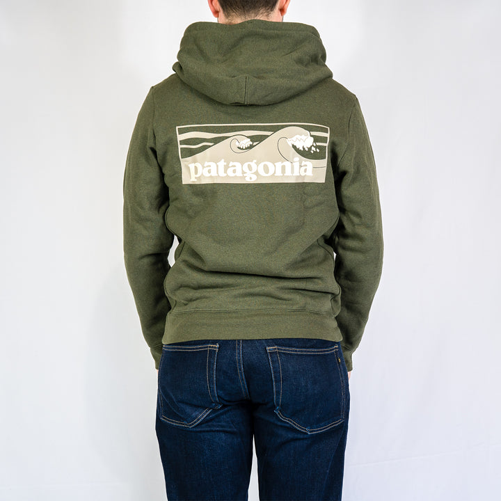 Boardshort logo Uprisal hoody - basin green