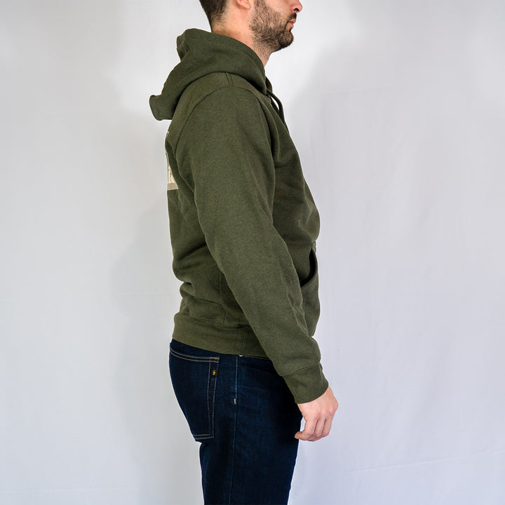 Boardshort logo Uprisal hoody - basin green